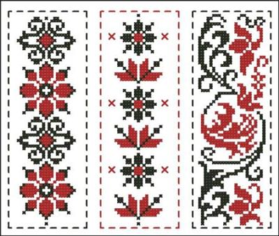 (image for) Black and Red Bookmark Collection